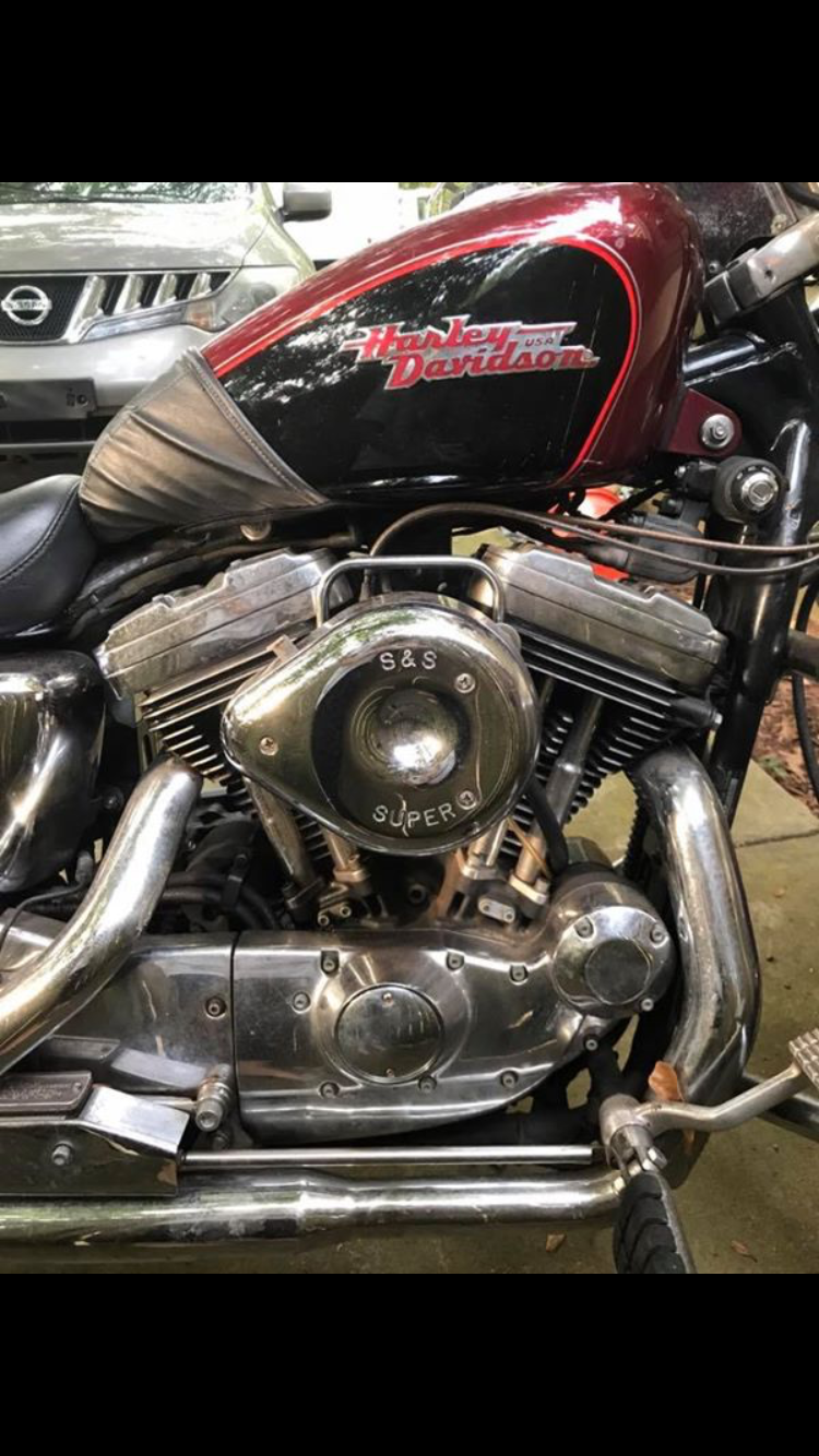 Joseph Vann Hamby's Harley Davidson
